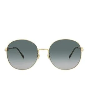 推荐Round-Frame Metal Sunglasses商品