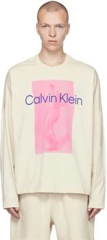 Calvin Klein | Off-White Ruins Long Sleeve T-Shirt 6.3折
