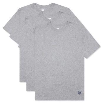 Human Made | 3 Pack T-Shirt Set - Grey 独家减免邮费
