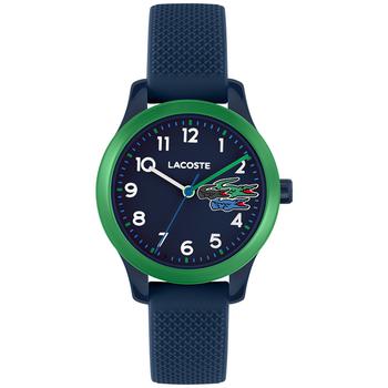 推荐Kids' Lacoste 12.12 Navy Silicone Strap Watch 32mm商品
