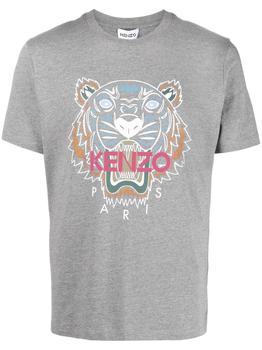 Kenzo | Kenzo Tiger Print T-Shirt Grey商品图片,