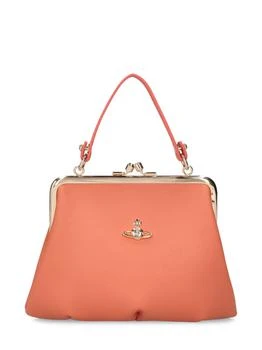 Vivienne Westwood | Granny Frame Leather Top Handle Bag 