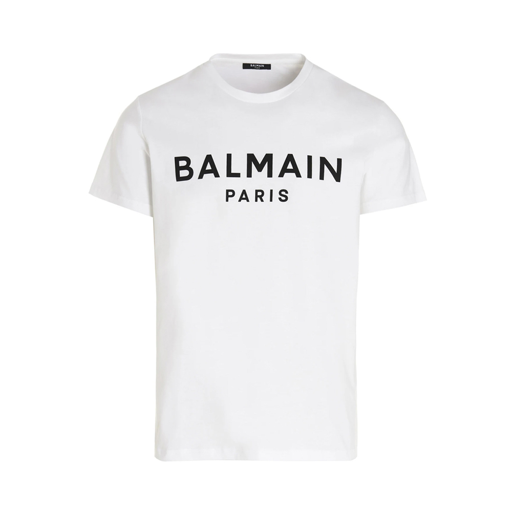 推荐BALMAIN 男士白色T恤 XH1EF00-0BB23-GAB商品