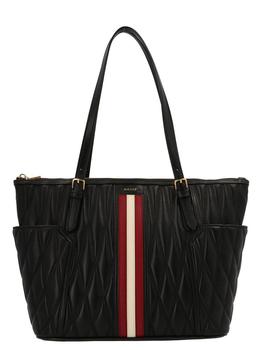 bally 包女包, Bally | Bally Damirah Striped Shopping Bag商品图片 6.7折