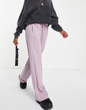 商品Topshop straight leg jogger in purple图片