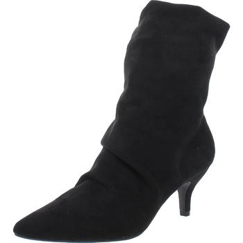 推荐Journee Collection Womens Pointed Toe Slip On Ankle Boots商品