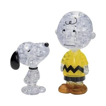 BePuzzled | 3D Crystal Peanuts Snoopy Charlie Brown Puzzle Set, 77 Pieces,商家Macy's,价格¥194