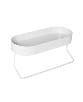 Honey Can Do | Towel Bar and Oval Top Tray with Wall Mounted Bathroom Shelf,商家Macy's,价格¥195