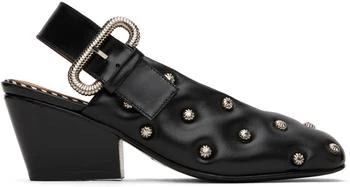 推荐SSENSE Exclusive Black Embellished Heels商品