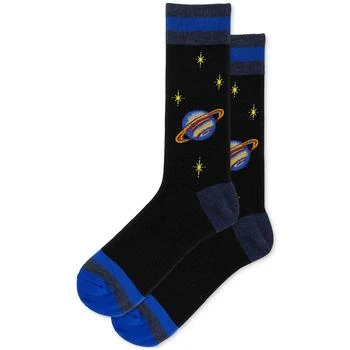 推荐Men's Space Patterned Crew Socks商品