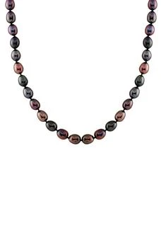 推荐6.5-7mm Black Cultured Freshwater Pearl Necklace商品