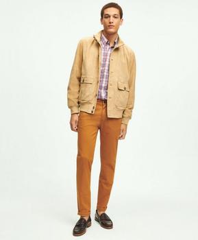 商品Brooks Brothers | Sueded Leather Jacket,商家Brooks Brothers,价格¥2833图片