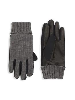 product COLLECTION Leather & Wool Gloves image