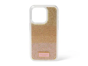 Kate Spade | Rhinestone Embossed Rock Candy Sticker Logo Phone Case 14 Pro,商家Zappos,价格¥443