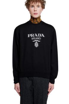 Prada | Prada Men's Black Cotton Sweatshirt商品图片,