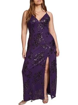 Speechless | Womens Floral Sequin Evening Dress 2.5折