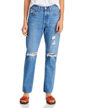 推荐501 Original High Rise Straight Jeans in Athens Crown商品