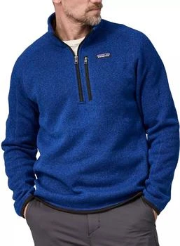 巴塔哥尼亚 男士Better毛衣1/4拉链套头衫,价格$144.50