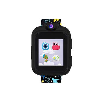 商品iTouch Black Smartwatch for Kids Airplane Print图片