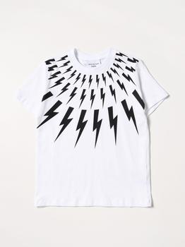 Neil Barrett | Neil Barrett t-shirt for boys商品图片,4.9折起