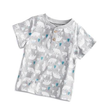 First Impressions | Toddler Boys Polar Bear Party T-Shirt, Created for Macy's商品图片 