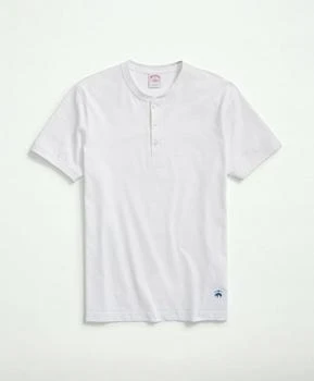 Brooks Brothers | Cotton Henley T-Shirt,商家Brooks Brothers,价格¥162
