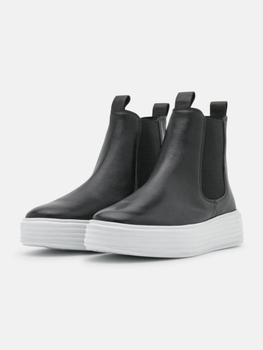 Kennel & Schmenger是什么牌子, Kennel & Schmenger | Kennel & Schmenger Wonder Black Leather Ankle Boots White Sole 71-14050-520商品图片 