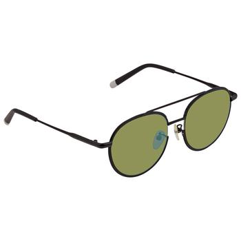 Calvin Klein | Green Round Unisex Sunglasses CK2153SA 001商品图片,4.1折