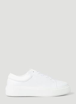 gani经典款, Ganni | Logo Patch Classic Sneakers in White商品图片 