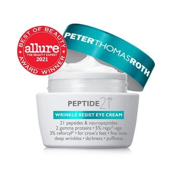 Peter Thomas Roth | Peptide 21 Wrinkle Resist Eye Cream, 0.5-oz. 独家减免邮费