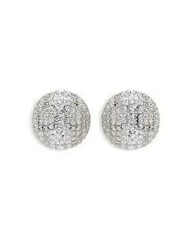 Swarovski | Sublima Crystal Clip On Drop Earrings in Rhodium Plated,商家Bloomingdale's,价格¥2165