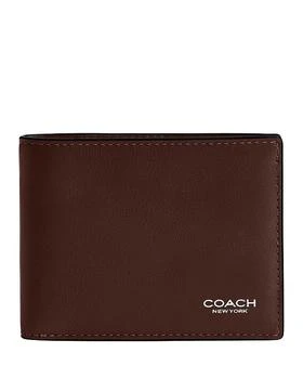 Coach | Leather Slim Billfold Wallet,商家Bloomingdale's,价格¥989