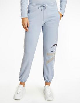 Calvin Klein | Calvin Klein Jeans co-ord two tone jogger in pale blue商品图片,5折×额外8.5折, 额外八五折