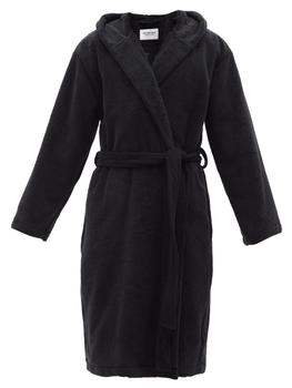 商品Balenciaga | Paris-logo cotton-terry bathrobe,商家MATCHES,价格¥12412图片