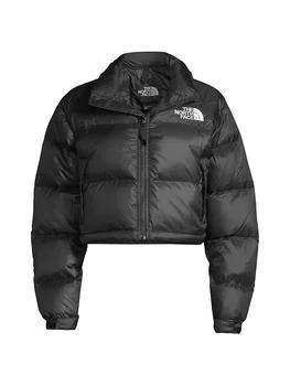 The North Face | Nuptse Cropped Down Puffer Jacket,商家Saks Fifth Avenue,价格¥2087