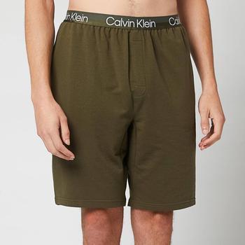 推荐Calvin Klein Men's Sleep Shorts - Army Green商品