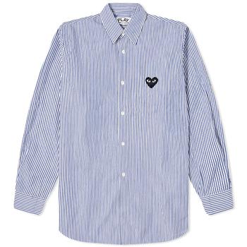 product Comme des Garcons Play Black Heart Stripe Shirt image