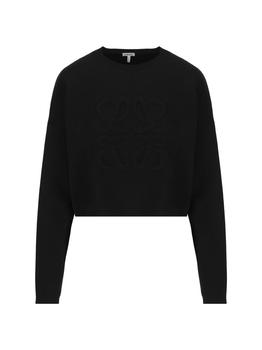 Loewe | Loewe Anagram Cropped Knitted Jumper商品图片,7.6折起