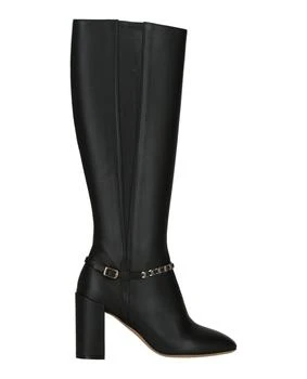 Salvatore Ferragamo | Triba Leather Knee-High Boots 4.3折×额外9折, 独家减免邮费, 额外九折