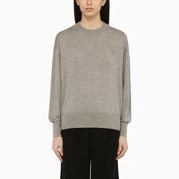 推荐Grey wool Ami De Coeur sweater商品