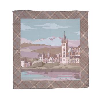 拉夫劳伦帽子真假, Ralph Lauren | Alba Landscape Square Scarf商品图片 