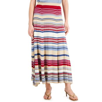 Weekend Max Mara | Women's George Striped Skirt商品图片,3.9折
