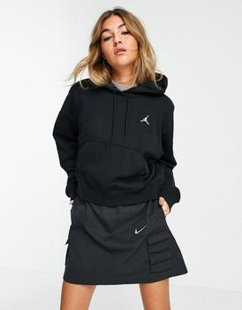 Jordan | Jordan essential fleece hoodie in black商品图片,