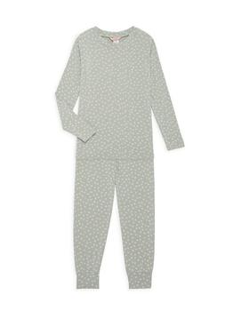 商品Eberjey | Little Kid's & Kid's Mini Gisele Artisan Print Pajama Top & Bottoms Set,商家Saks Fifth Avenue,价格¥534图片