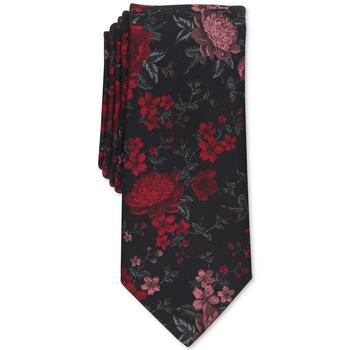 Bar III | Men's Bristol Floral Skinny Tie, Created for Macy's商品图片,独家减免邮费