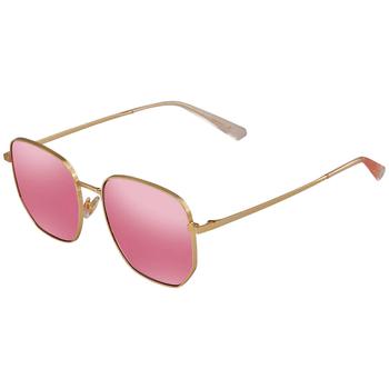 推荐Manhattan Pink Square Unisex Sunglasses BL7088 E31 55商品