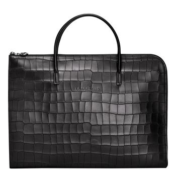商品Longchamp | Briefcase S Croco Block Black (L2115945001),商家Longchamp,价格¥2256图片