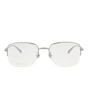 Gucci | Square-Frame Metal Optical Frames,商家Maison Beyond,价格¥813