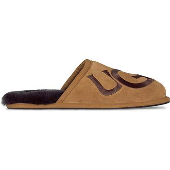 ugg男鞋板鞋, UGG | Scuff Logo - Chestnut/Espresso商品图片 额外9折, 额外九折