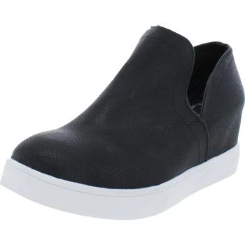 推荐Journee Collection Womens Leather Slip On Casual and Fashion Sneakers商品